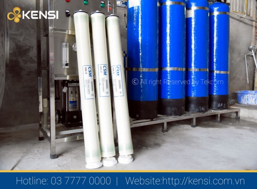Khả năng khử muối màng RO 4040 là bao nhiêu?